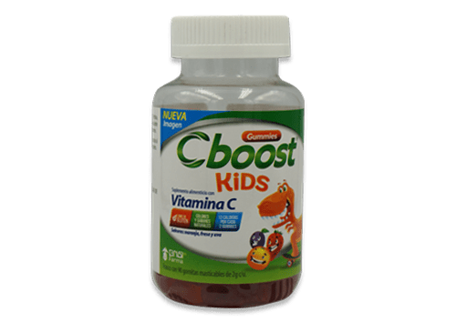 C-Boost Kids Suplemento Alimenticio con Vitamina C Varios Sabores 2 gr, 90  Gomitas.