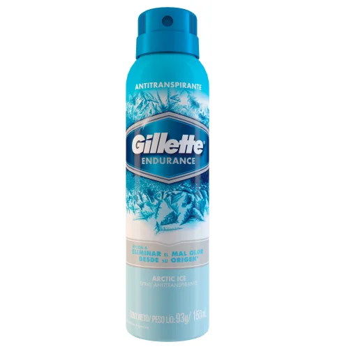 Gillette Artic Ice Desodorante Antitranspirante En Spray Con 150 Ml