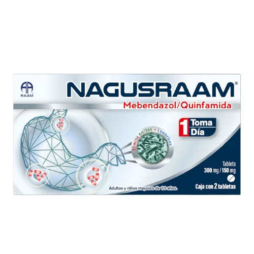 Nagusraam 300 Mg/150 Mg Con 2 Tabletas