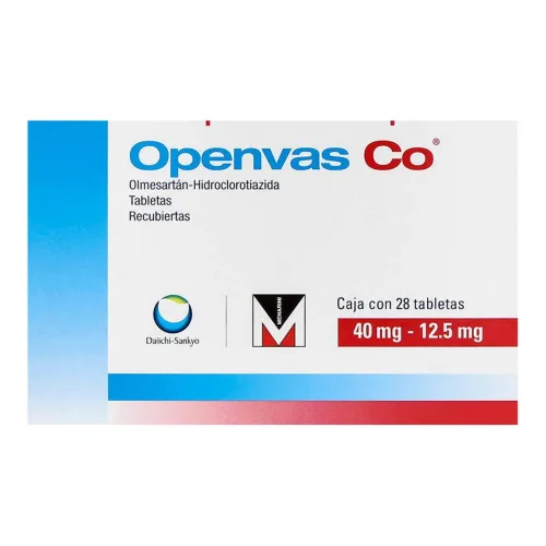 Openvas Co 40/12.5 Mg Con 28 Tabletas