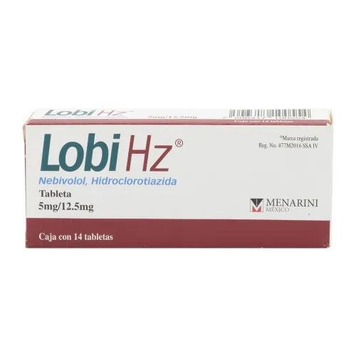 Comprar Lobi Hz 5/12.5 Mg Con 14 Tabletas