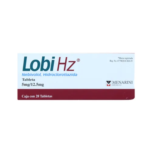 Comprar Lobi Hz 5/12.5 Mg Con 28 Tabletas