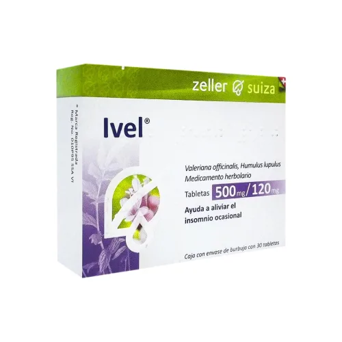 Ivel 500/120 Mg Con 30 Tabletas
