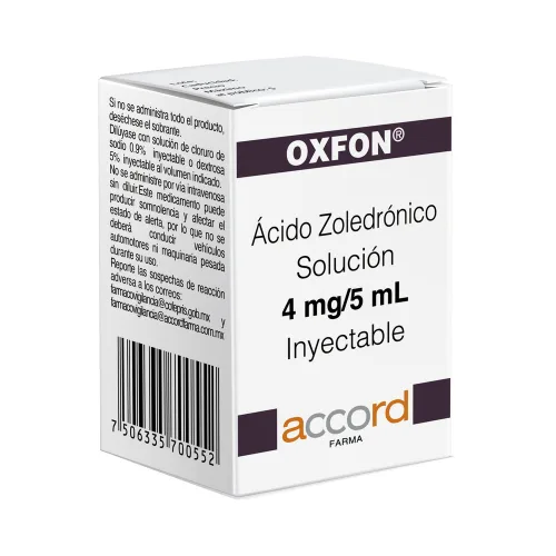 Oxfon 4 Mg/5 Ml Solución Inyectable Con 1 Ampolleta