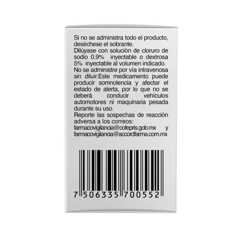 Oxfon 4 Mg/5 Ml Solución Inyectable Con 1 Ampolleta