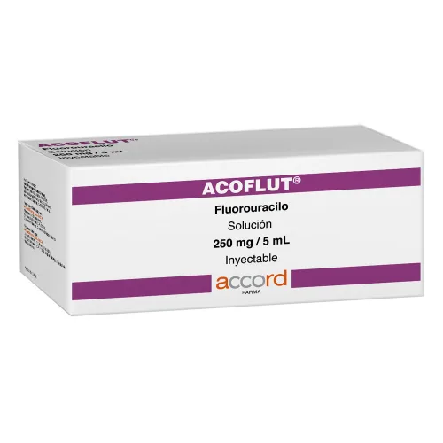 Acoflut 250 Mg/5 Ml Solución Inyectable Con 10 Ampolletas