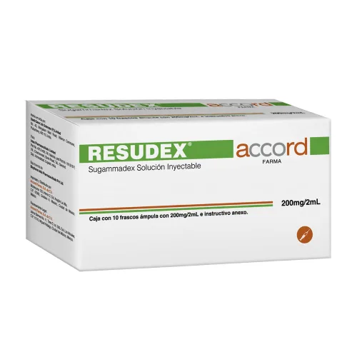 Resudex 200 Mg/2 Ml Solución Inyectable Con 1 Ampolleta