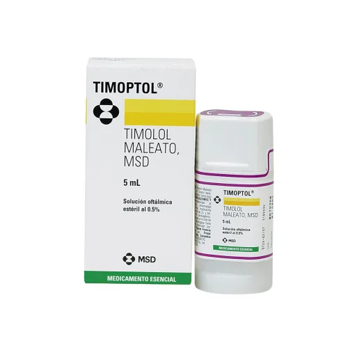 Comprar Timoptol 0.5 % Solución Oftálmica Con 5 Ml