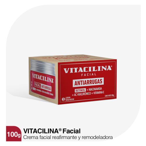 Vitacilina Crema Facial Antiarrugas 100 G