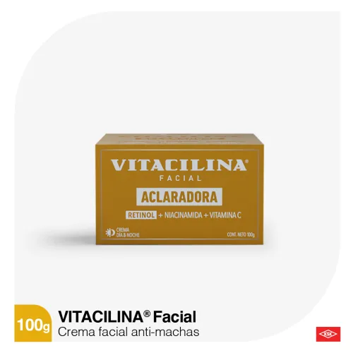 Vitacilina Crema Facial Aclaradora 100 G