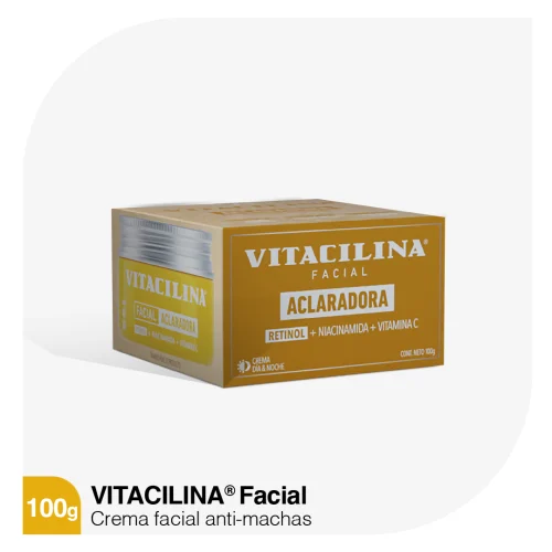 Vitacilina Crema Facial Aclaradora 100 G