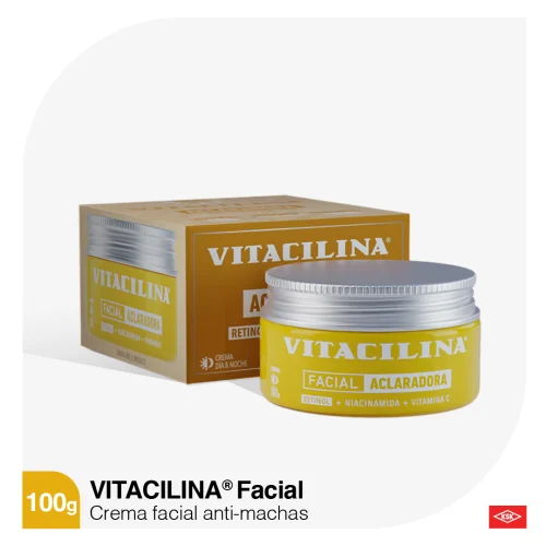 Vitacilina Crema Facial Aclaradora 100 G