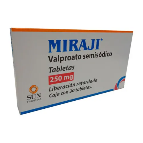 Comprar Miraji 250 Mg Con 30 Tabletas