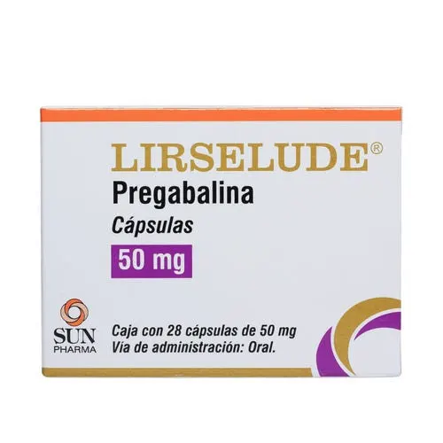 Lirselude 50 Mg Con 28 Cápsulas