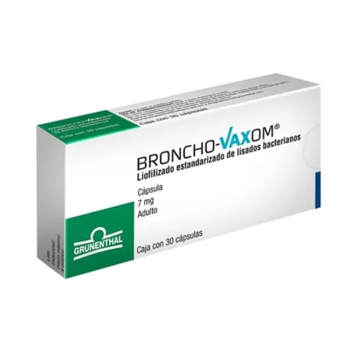 Broncho Vaxom Adulto 7 Mg Con 30 Cápsulas