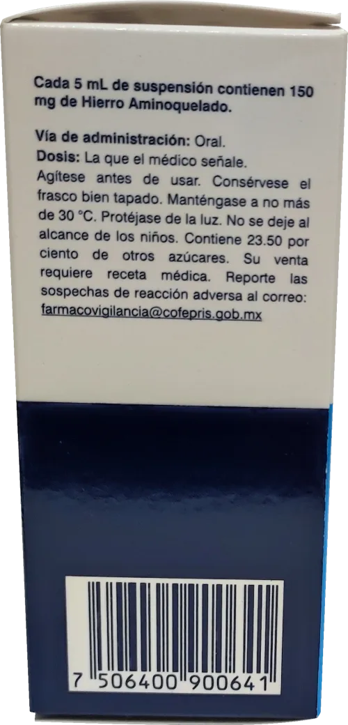 Comprar Ferricol 3000 Mg Suspensión Oral Con 45 Ml