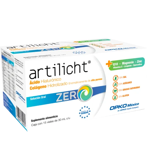 Comprar Artilicht Zer Suplemento Alimenticio Solución Oral 15 Viales