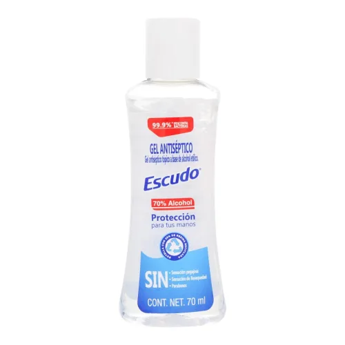 Escudo Gel Antibacterial Con 70 Ml