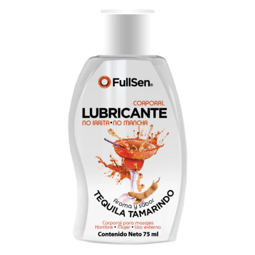 Fullsen Lubricante Corporal Tequila Tamarindo Con 75 Ml