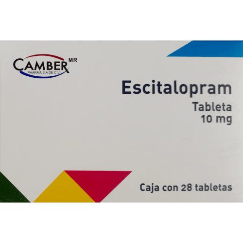 Comprar Escitalopram 10 Mg Con 28 Tabletas