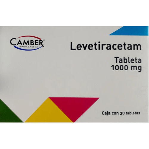 Comprar Levetiracetam 1000 Mg Con 30 Tabletas