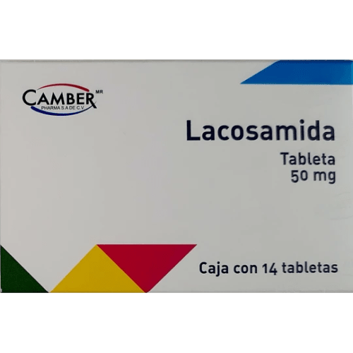 Comprar Lacosamida 50 Mg Con 14 Tabletas