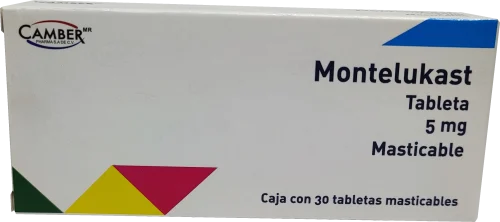 Comprar Montelukas 5 Mg Con 30 Tabletas