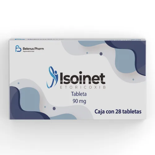 Comprar Isoinet 90 Mg 28 Tabletas