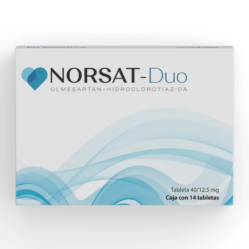 Comprar Norsat-Duo 40/12.5 Mg Con 14 Tabletas