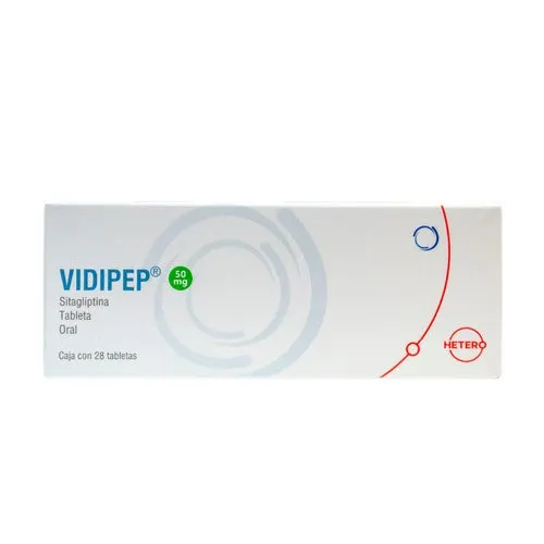Vidipep 50 Mg Con 28 Tabletas