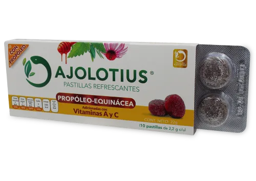 Comprar Ajolotius Pastillas Propóleo-Equinacea Con 10 Piezas