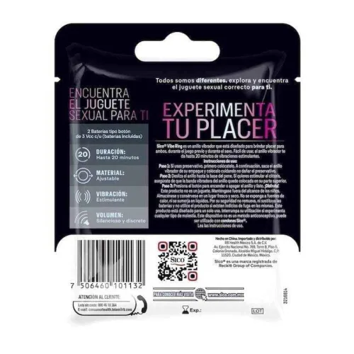 Sico Ring Anillo Vibrador Con 1 Pieza
