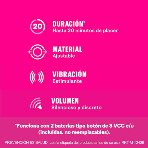 Sico Ring Anillo Vibrador Con 1 Pieza