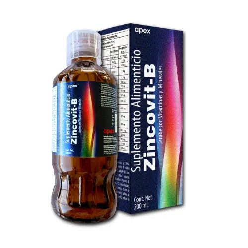 Comprar Zincovit-b Multivitamínico Suplemento Alimenticio Jarabe Con 200 Ml