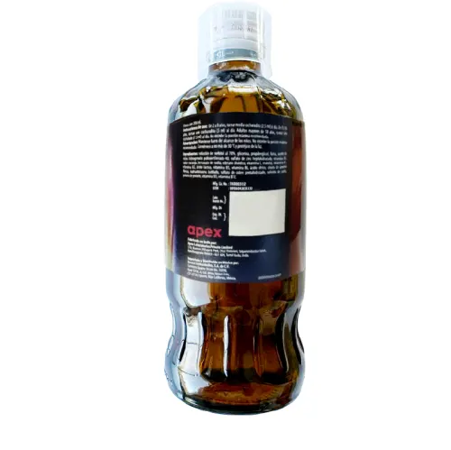 Zincovit-B multivitamínico con B12, D3, E, Zinc y Lisina 200 ml