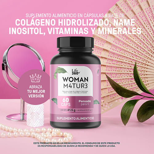 Life 360+ Woman Mature Con 60 Cápsulas
