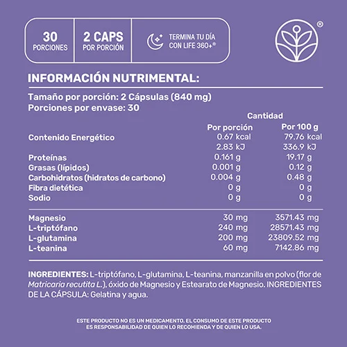 Life 360+ Moon Blend Con 60 Cápsulas
