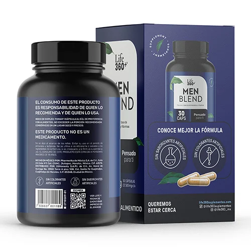 Life 360+ Men Blend Con 30 Cápsulas