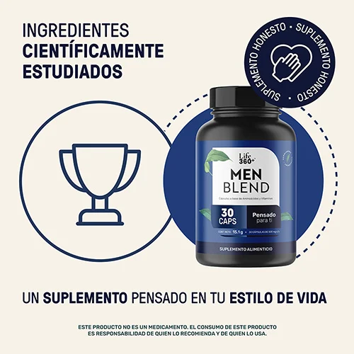Life 360+ Men Blend Con 30 Cápsulas