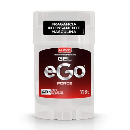 Ego Antitranspirante Gel Force 48 H 80 Gr Barra