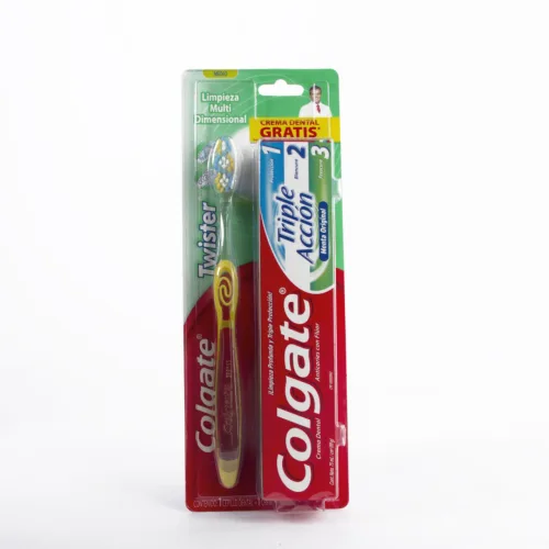Colgate Twister Cepillo Dental Con Crema Dental De 75 Ml Pack