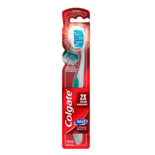 Comprar Colgate Luminus White 360 Cepillo Dental Con 2 Piezas