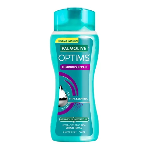Palmolive Optims Luminous Repair Shampoo Con 700 Ml