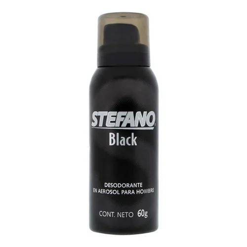 Comprar Stefano Black Desodorante En Aerosol Con 60 Gr