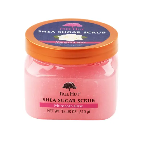 Comprar Tree hut exfoliante corporal rosa de marruecos 510 g tarro