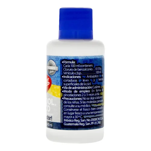 Comprar Mertodol Blanco Solución Antiséptica 40 Ml