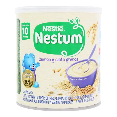 Nestum Quinoa Y Siete Granos A Partir De Los 10 Meses Con 270 G