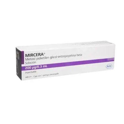 Comprar Mircera 200 Mcg Con 1 Jeringa Prellenada