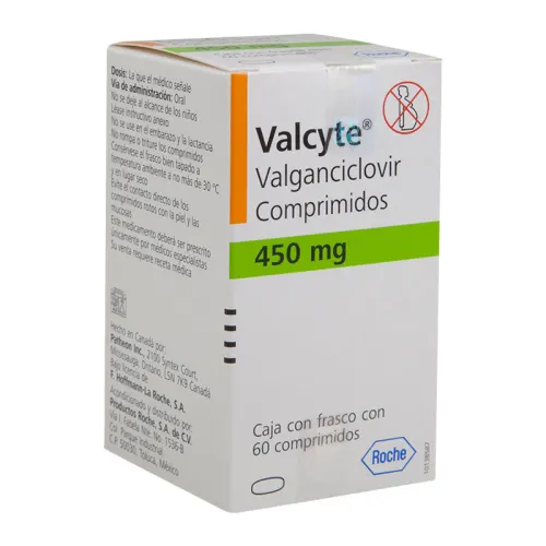 comprar Valcyte 450 Mg Con 60 Comprimidos