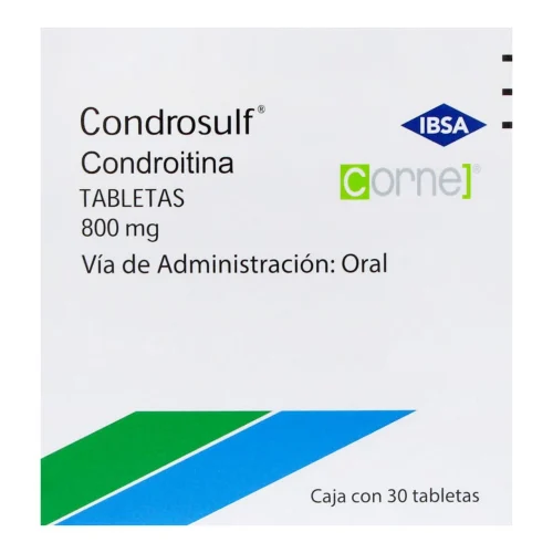 Comprar Condrosulf Condroitina 800 Mg Con 30 Tabletas